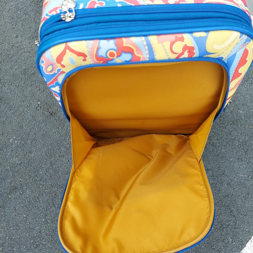Kathy Van Zeeland Expandable Carry-On Luggage with Logo Accent - Picture 8 of 8